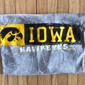 Iowa Hawks tee shirt